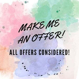 Make an offer! All offers considered or countered!